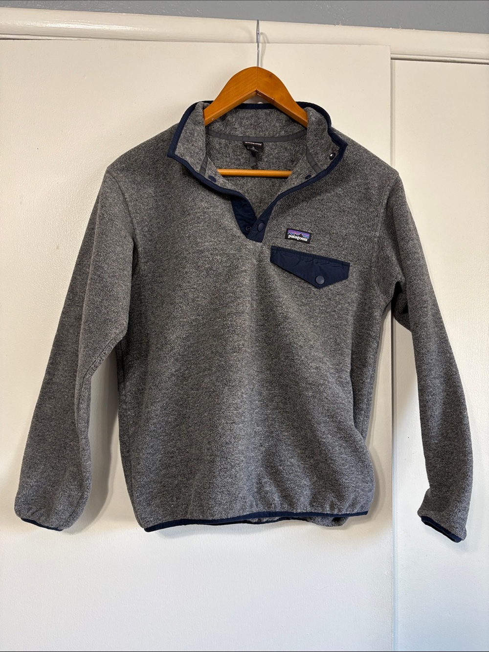 Patagonia Synchilla Kids Button Up Sweatshirt